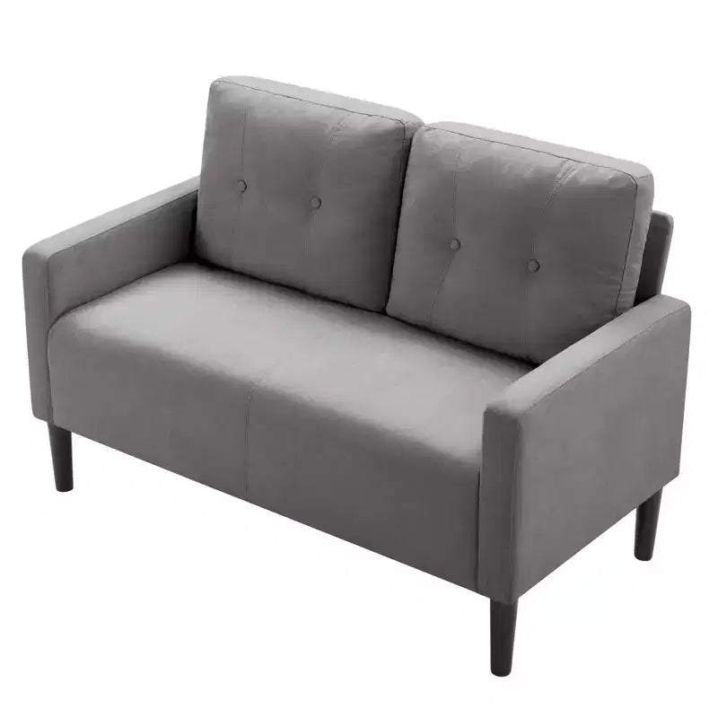 Divano a due posti 51.2in, divano a due posti moderno, divano imbottito elegante per soggiorno