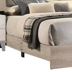 Letto matrimoniale king size imbottito, testiera trapuntata grigia, bianco crema
