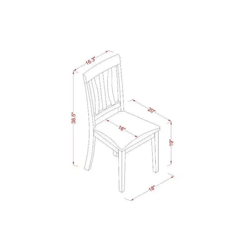 Set tavolo da cucina con 2 sedie - Set tavolo e sedie da pranzo per piccoli spazi