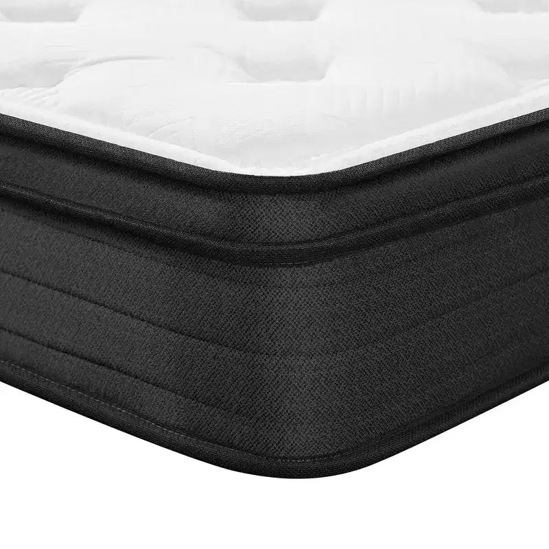 Materasso Ibrido Matrimoniale da 8 Pollici con Memory Foam, Molle Insacchettate, Media Rigidità