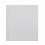 Specchio da comò Accent, Elegante cornice quadrata in legno, 34x39 rosa lucido