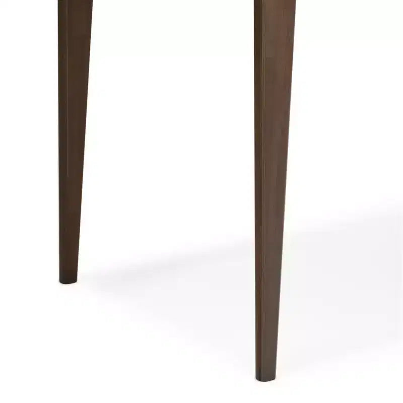 Scrivania Pearson Small Marrone Noce -: 48" Stile Direzionale, Vassoio Tastiera, Cassettiera Portadocumenti