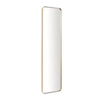 Specchio da Parete Rettangolare in Metallo con Cornice Sottile